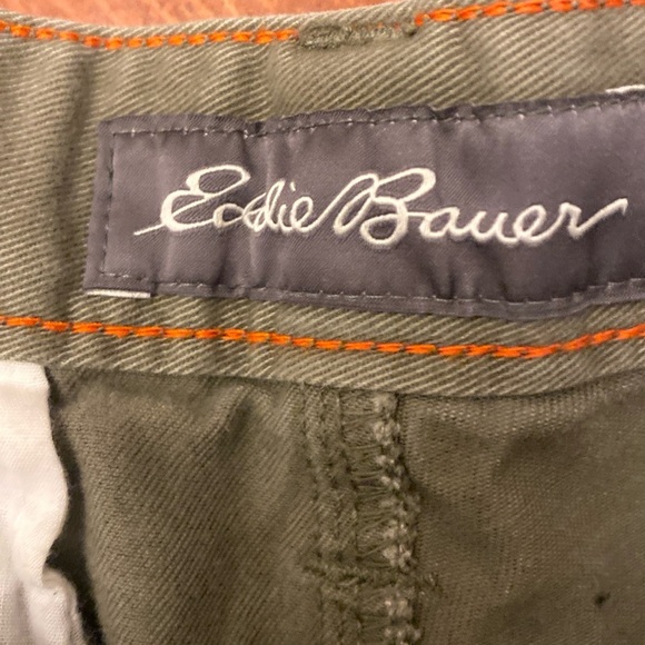 Eddie Bauer Cargo Shorts Army Green Sz 40 - Picture 6 of 12